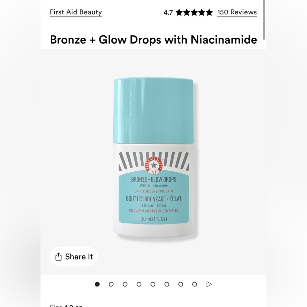 First Aid Beauty Bronze and Glow drops